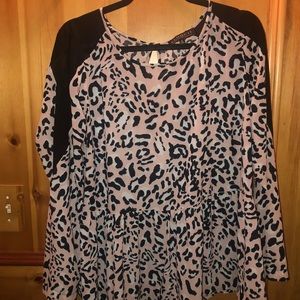 Eloquii Cheetah Blouse